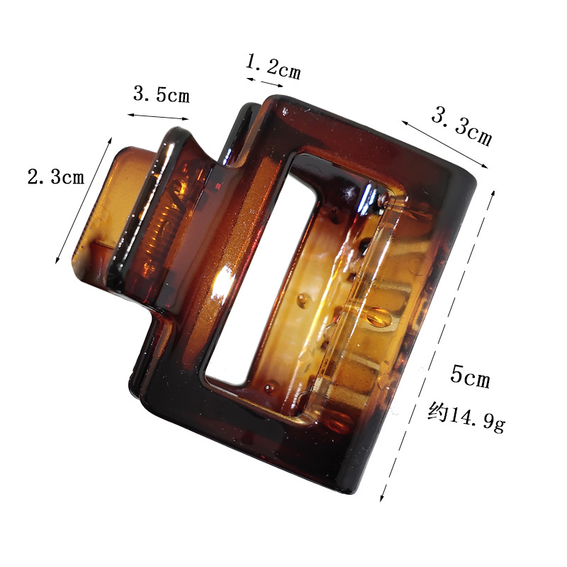 New Square Hollow Catch Clip display picture 1