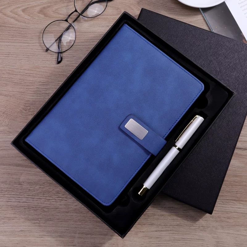 Laptop, set, notebook, book for students, business version, custom-made, simple and elegant design