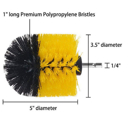 3.5 인치 브러시 헤드