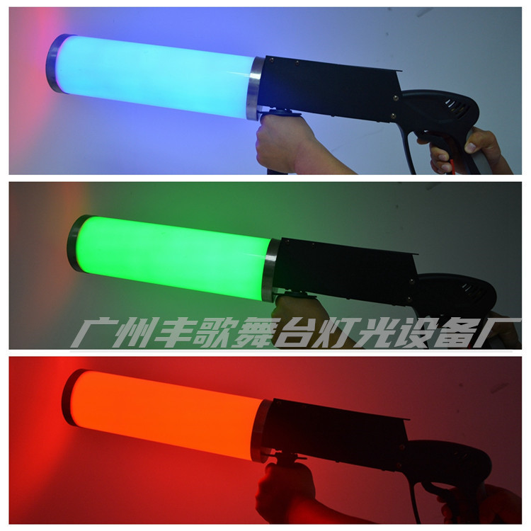 Directa de fábrica Barra de dióxido de carbono mano DJ pistola columna de aire hielo seco pistola bar dedicado inconformista CO2 pistola