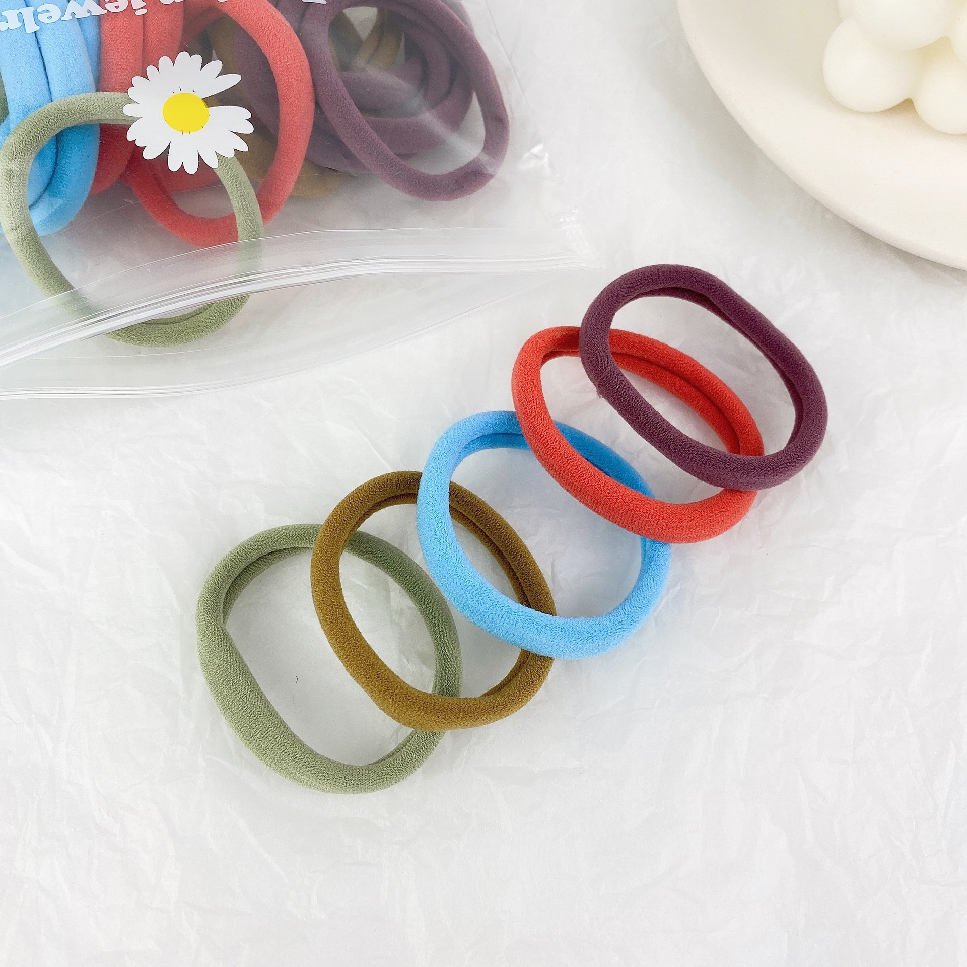 Simple New Thick Hair Ring Set display picture 10