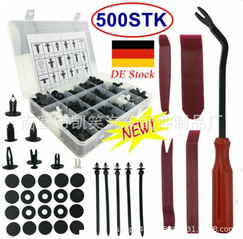 direct deal 468pcs Boxed buckle 500pcs suit Clip currency automobile Plastic Buckle positioner