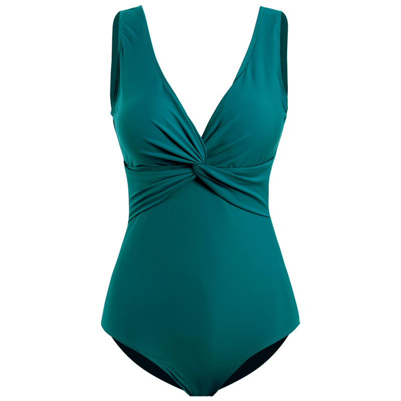 sexy one-piece swimsuit covering belly slim NSHL4025