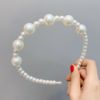 B141-1 South Korea Mori beaded hairpot Fresh temperament imitation pearl out of personality net red hair cross-border hair accessories