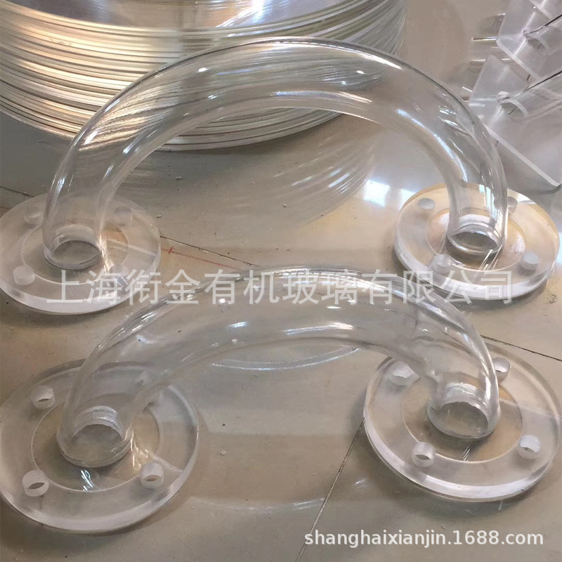 透明 亚克力管热弯 有机玻璃管热弯 有机玻璃实验弯曲器材加工