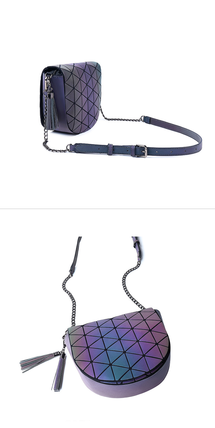 Borsa a tracolla donna a sella geometrica alla moda_voghion.com