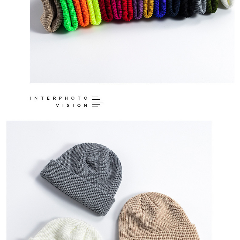 Unisex Simple Style Solid Color Crimping Wool Cap display picture 2