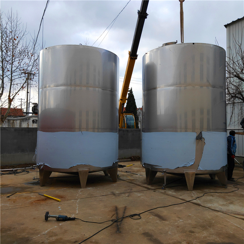 车载10吨酒罐储存罐卫生级发酵酿酒罐 不锈钢清酒罐贮酒罐液体罐