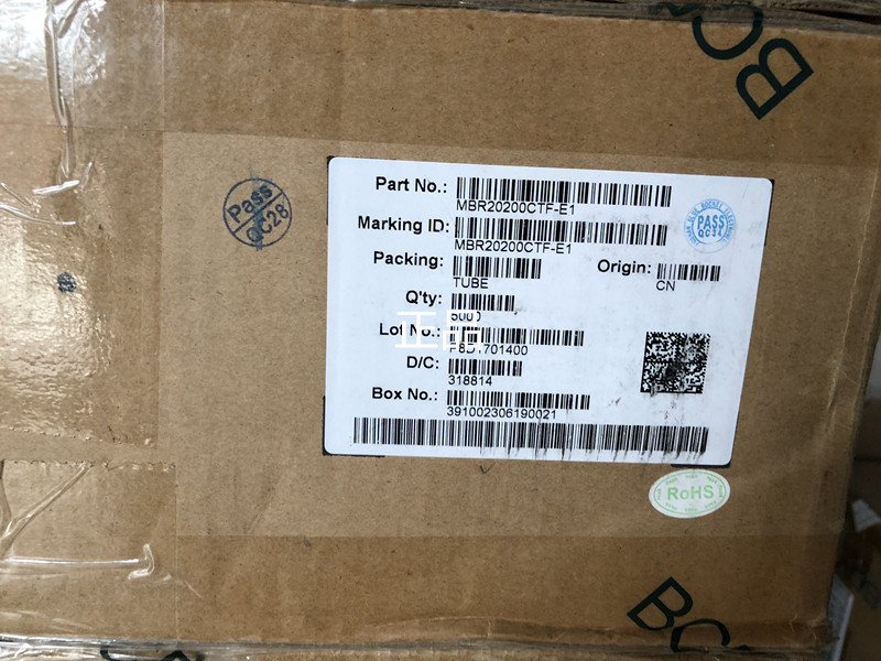 MBR20200CTF MBR20200CT MBR20200 20200 库存实货 货源优势