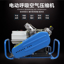 高壓氣泵消防碳纖維空氣呼吸器潛水氣瓶電動打氣機 30Mpa充氣泵