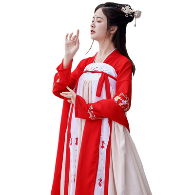Hanfu women breast length Ru dress elegant four seasons FAIRY DRESS ancient dress