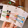 Cartoon hairpins, crab pin, children's hair accessory, hairgrip, Japanese and Korean, Donald Duck