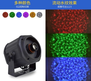 led动态水纹灯水波纹投影灯防水流水效果工程亮化镭射文旅景观灯-阿里巴巴