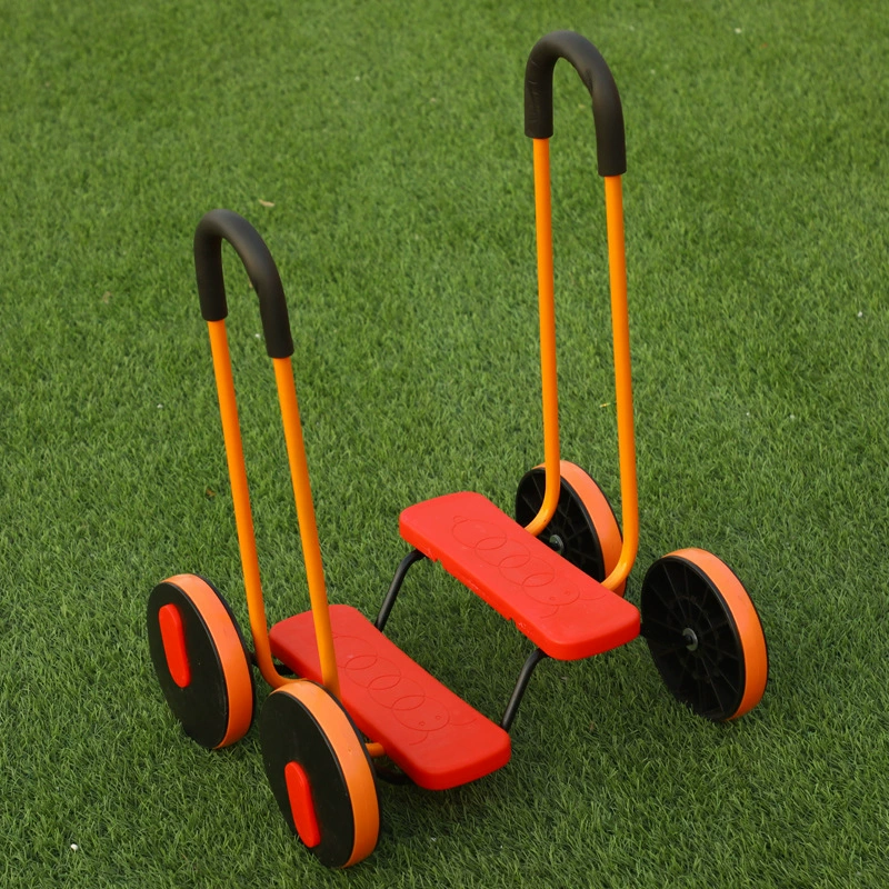 Детский четырехколесный балансировочный автомобиль, игры для детского сада, сенсорные Обучающие игрушки, детский балансировочный велосипедный педальный автомобиль