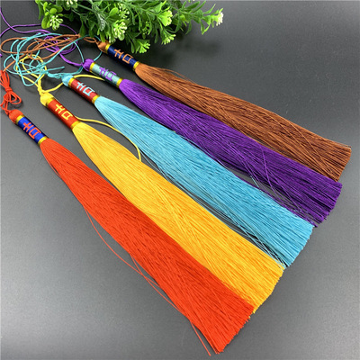 25cm吉字流蘇長款壓襟穗子服裝飾品吊穗挂件漢唐服民族風吊墜配飾