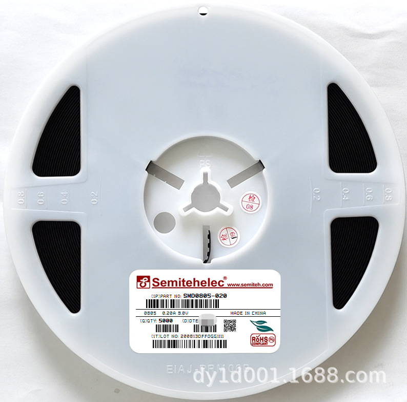 SMD0805-020 PPTC自恢复保险丝0805 0.2A 9V 全新原装正品