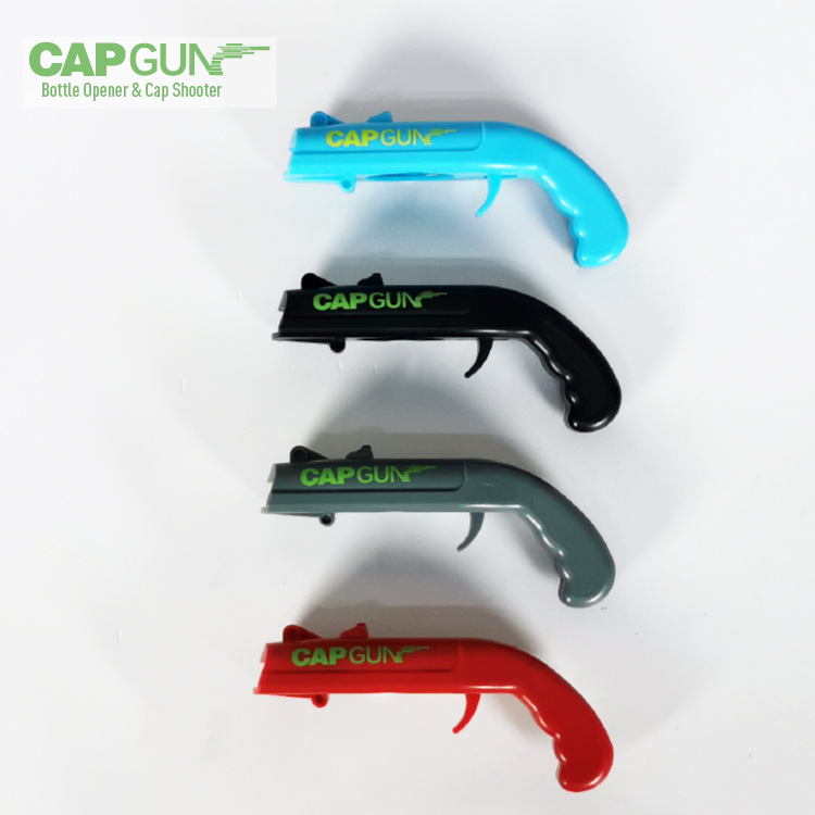 Buy quality CAP GUN Pistol Ejection Beer Bottle Opener Launch Bottle