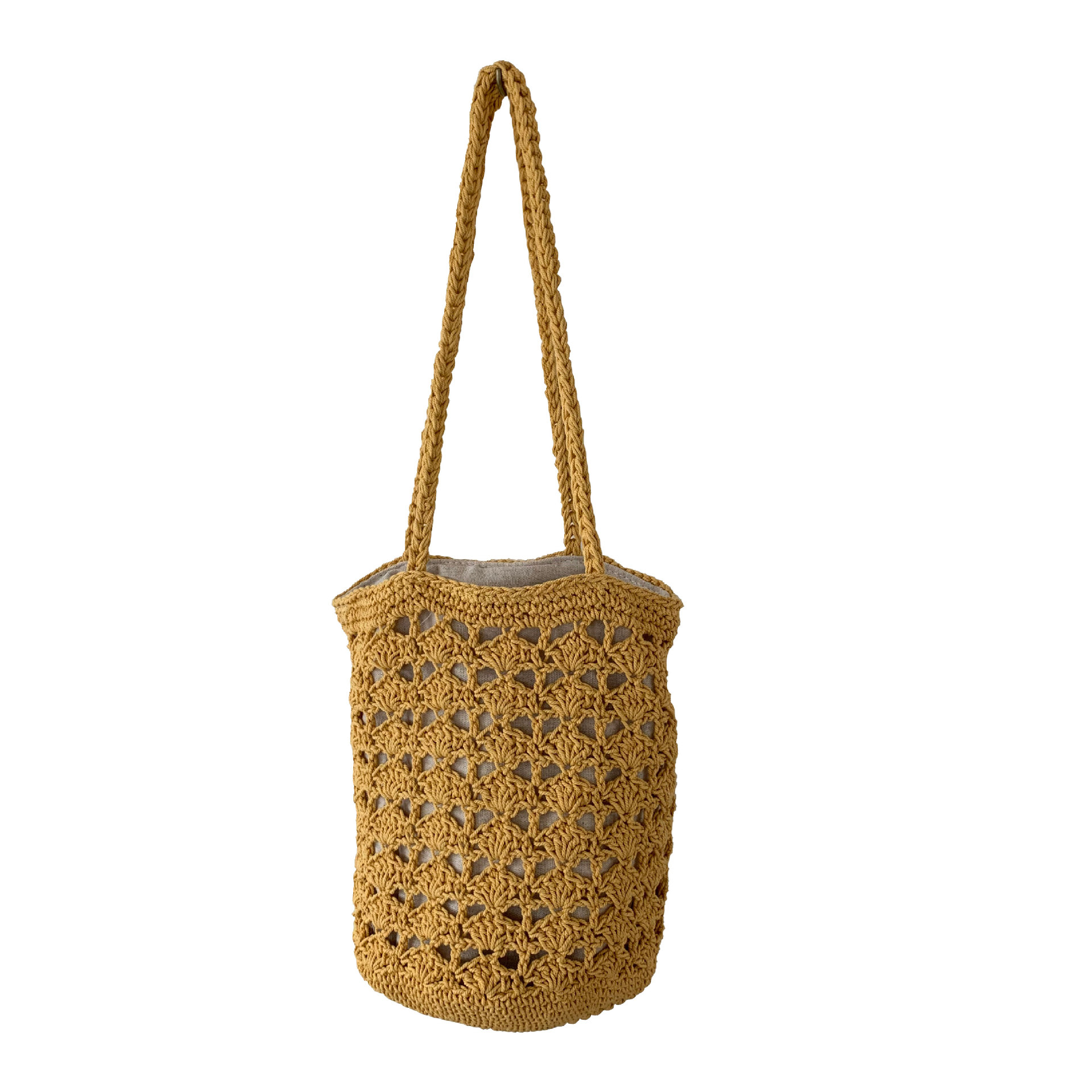 Handmade Rattan Shoulder Bag With Leather Trim And Seagrass_voghion.com
