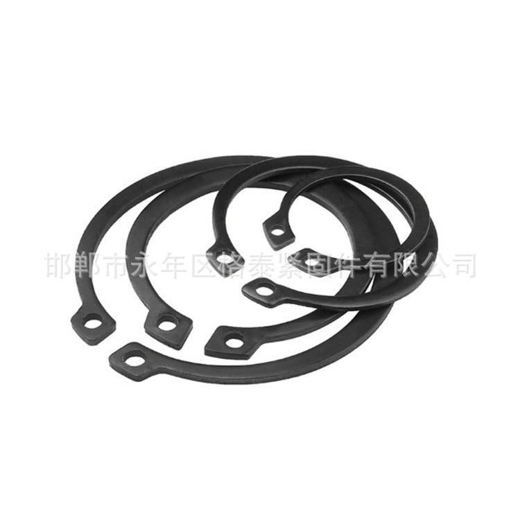 厂家直销65锰钢GB894轴用弹性挡圈 外卡簧 C型卡簧规格齐全