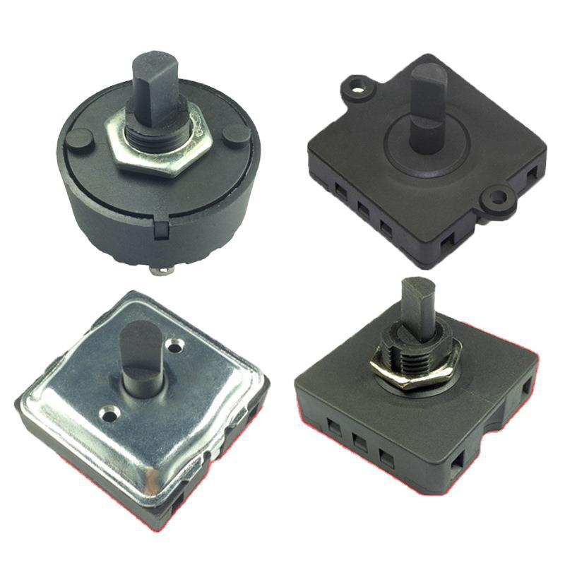 GANHAD大电流RV00X系列圆形方形旋转开关 多档位开关