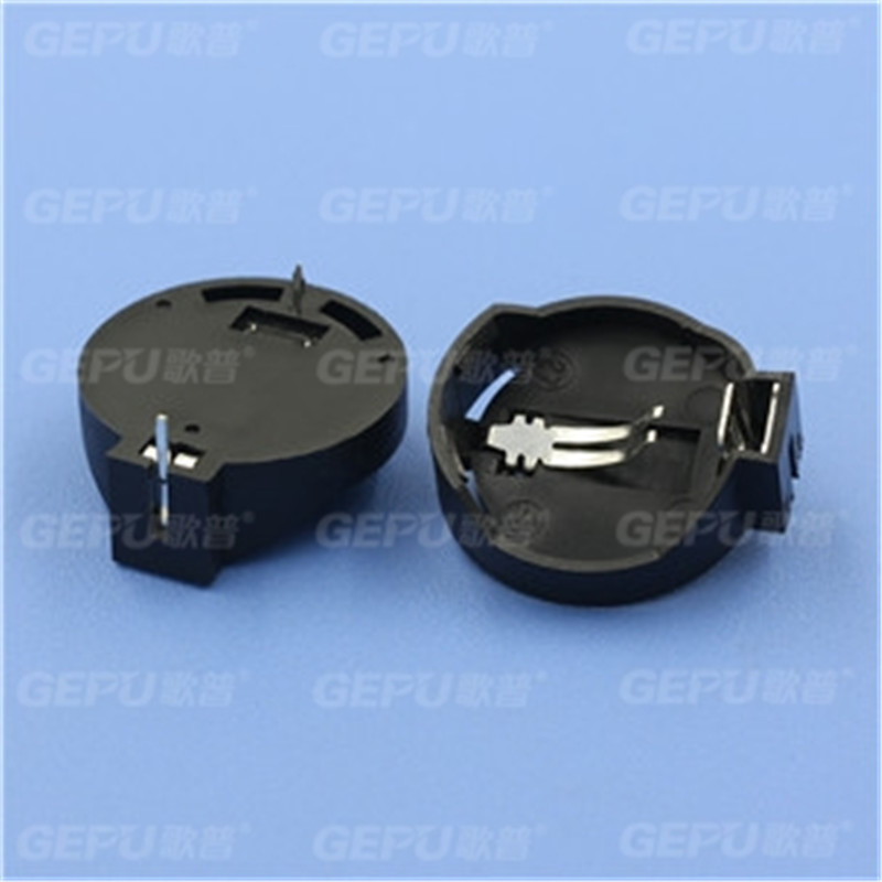 台湾歌普 GP07- CR2032-08 电池座  DIP纽扣电池