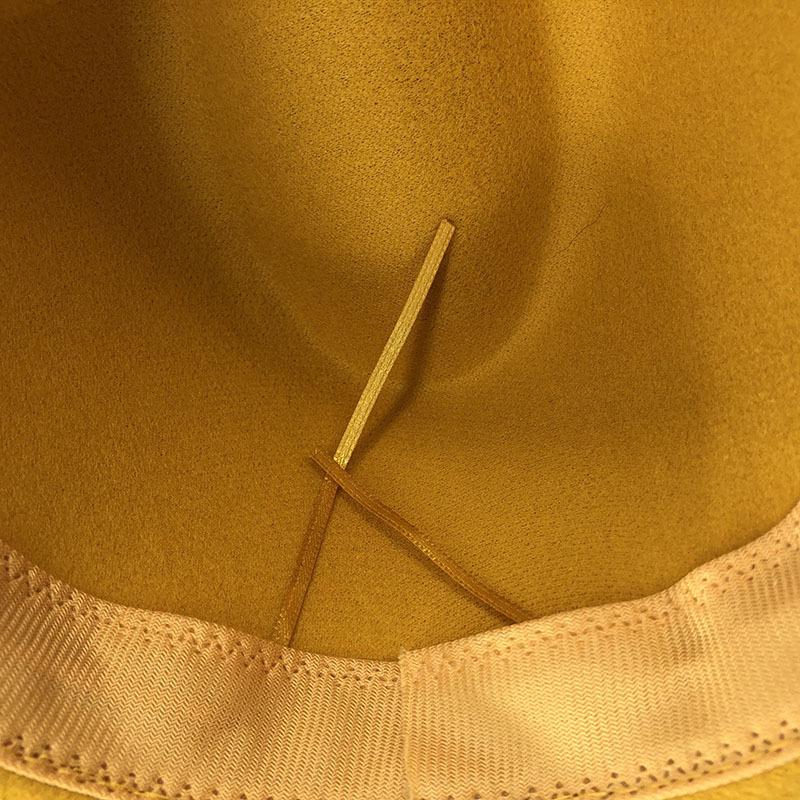 Moda Elegante Perla Sombrero De Lana De Ala Grande display picture 20