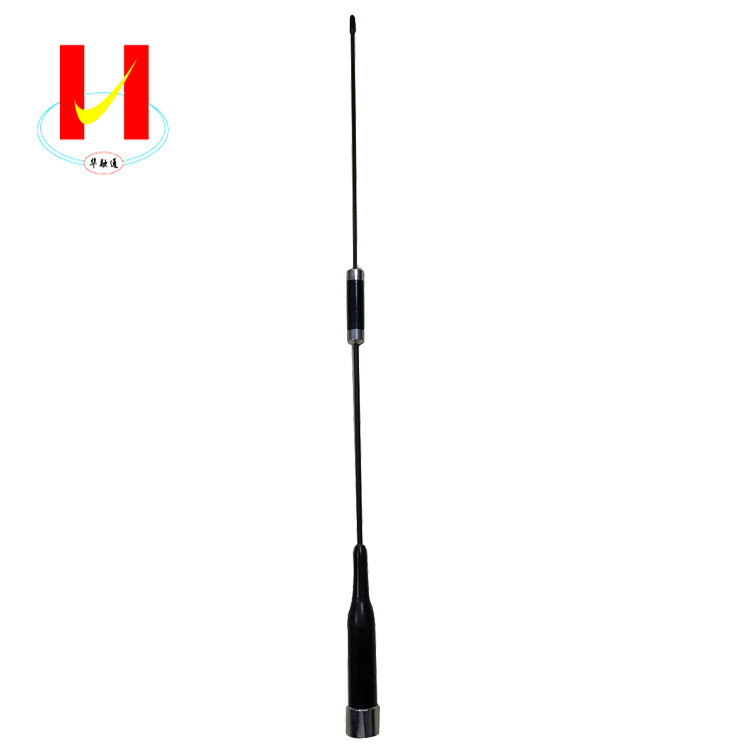 350MHz无线集群系统软鞭加感倒相器天线手持终端天线可配大吸盘