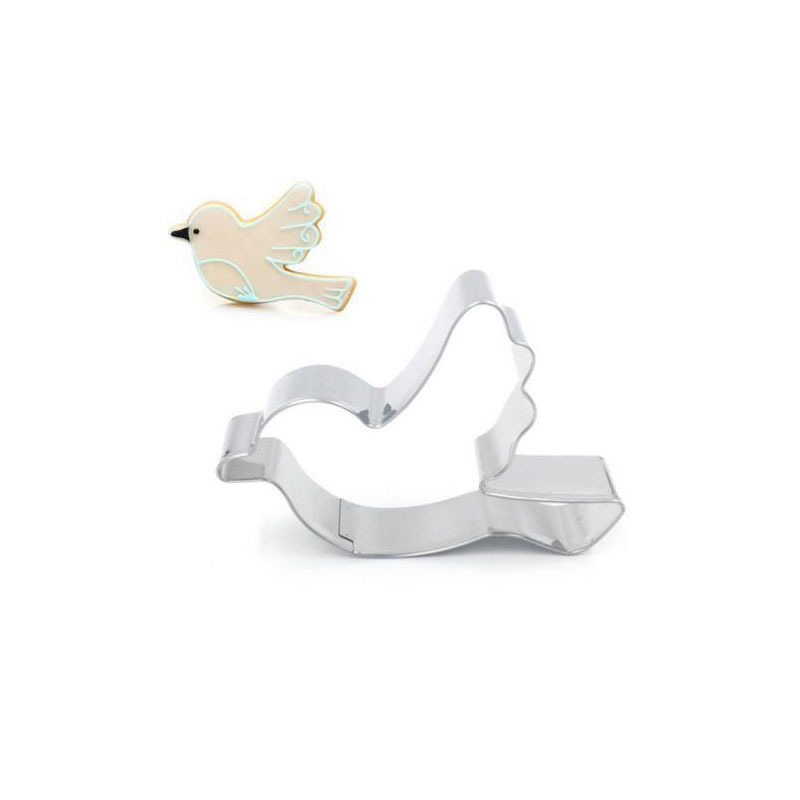 Biscuit mold bird pigeon mold stainless steel rice ball mold baking tools wholesale