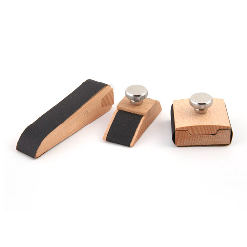 DIY Leather Tools Wooden Leather Sanding Block Leather Sanding Tools Sandpaper Polishing Block