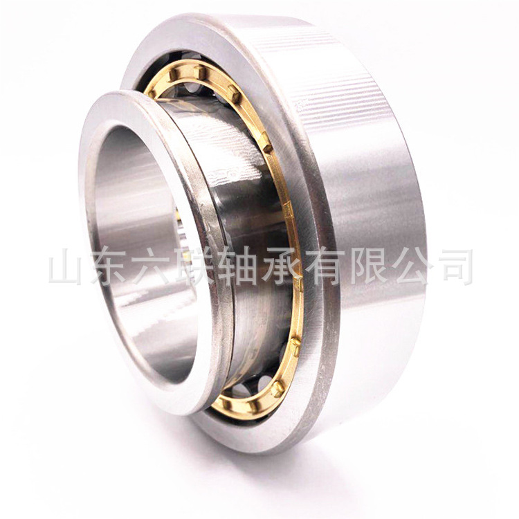 山东六联轴承 圆柱滚子轴承NJ1012M/EM铜保持器 适用于电机车辆