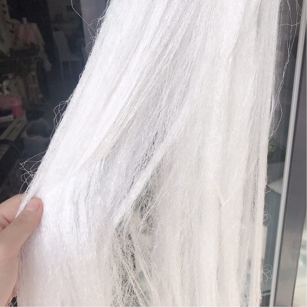 桑蚕丝线蚕丝线真 丝线熟丝线白厂丝生丝脱胶绒花线缠花线 20/22D-阿里巴巴