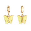 Fashionable acrylic fresh cute earrings, Korean style