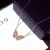 Fashionable trend sophisticated short necklace, city style, Japanese and Korean