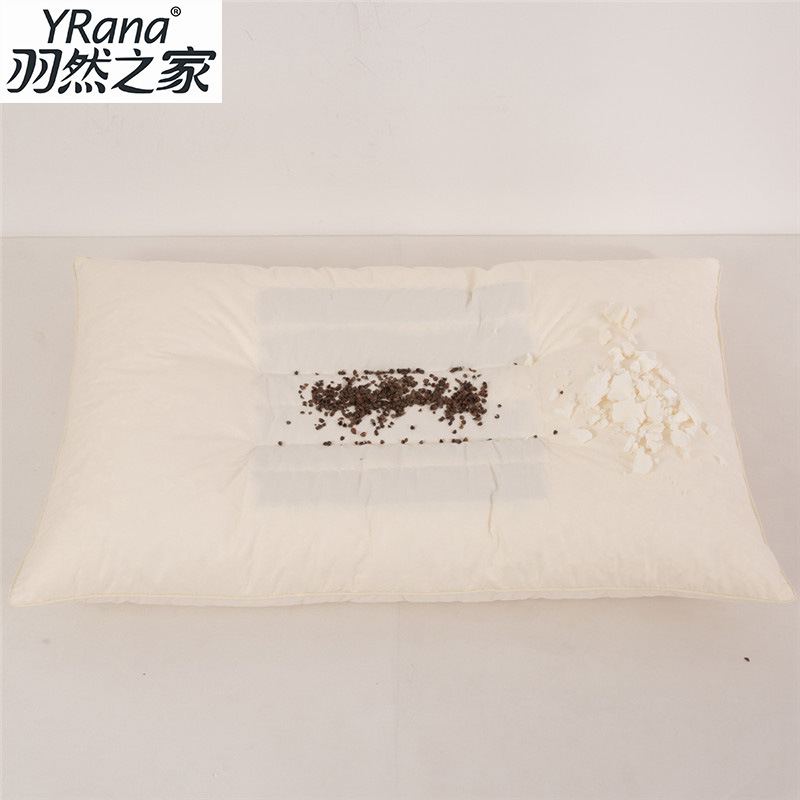 荞麦乳胶颗粒枕头无荧光枕芯 OEM加工定制花草枕头芯批发