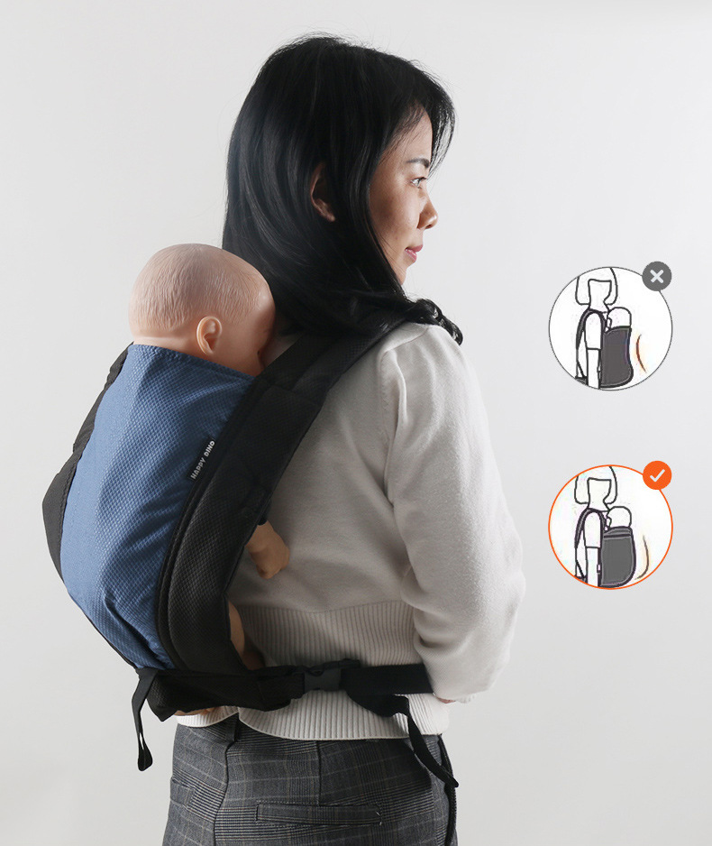 新生儿宝宝背带双面前后宝宝背带解放双手四季款背带