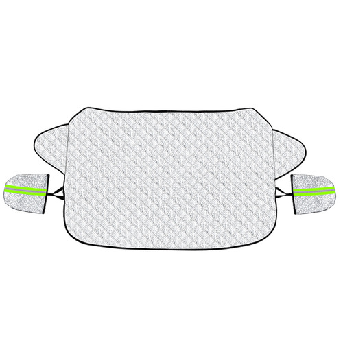 Car snow cover in winter, front windshield anti-freeze cover in winter, front sunshade thickened snow-proof and frost-proof cover cloth