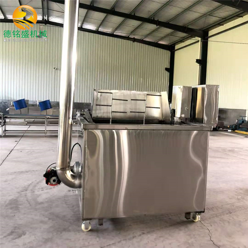 南宁液化气凤爪油炸机 麻辣鸭翅鸭脖油炸锅 翻转出料鸡爪油炸机