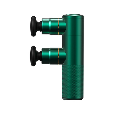 迷你筋膜抢 厂家直供按摩健身器迷你双头筋膜枪按摩器 仿人手锤击|ms