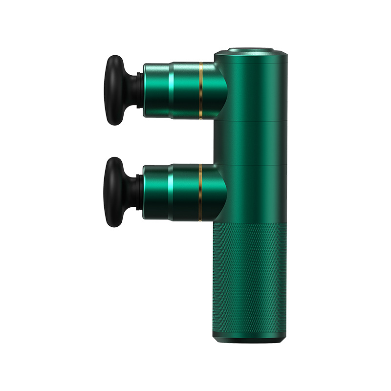 迷你筋膜抢 厂家直供按摩健身器迷你双头筋膜枪按摩器 仿人手锤击|ms