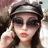 Sunglasses, crystal, glasses solar-powered, sun protection cream, new collection, Korean style, UF-protection