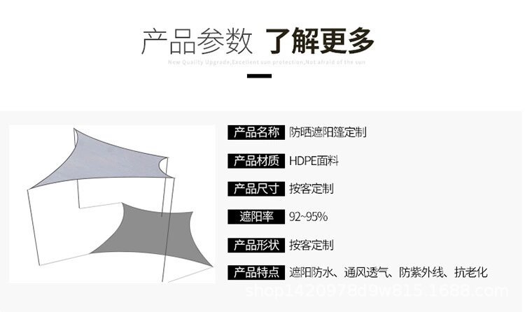 家用庭院阳台楼顶遮阳网加密加厚抗老化防晒透气多肉绿植花卉隔热详情18