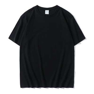 Cotton Short-sleeved T-shirt 26 branch 180g Combed Solid T-Shirt diylogo customized Manufactor wholesale