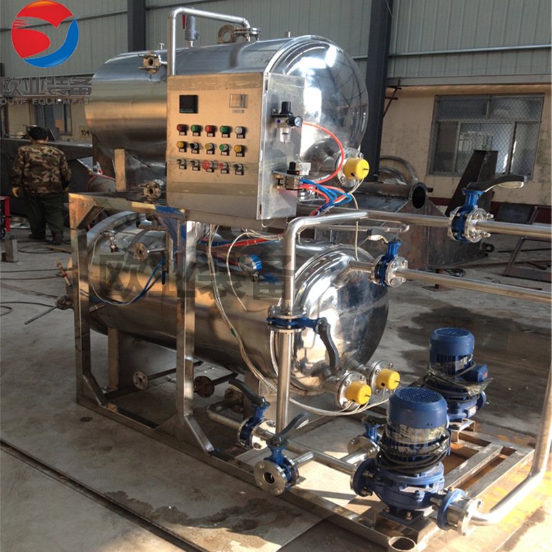 欧业食品加工设备 豆制品杀菌锅 高温消毒锅 酱牛肉杀菌釜厂家