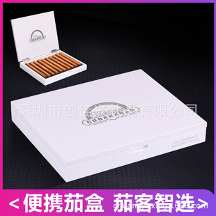 CUBANACAN high-grade portable humidor box moisturizer imported Spanish cedar wood cigar case smoking set