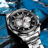 保西尼 Водонепроницаемые спортивные мужские часы, механический модный календарь, швейцарские часы, (Трансграничная торговля)