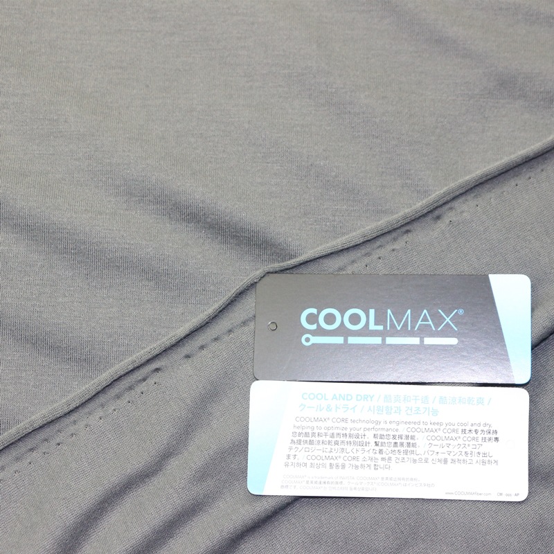 速干吸湿排汗功能性面料杜邦COOLMAX全涤短纤运动T恤单面布汗布料