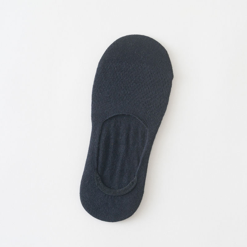 Calcetines de algodón de primavera y verano para mujer calcetines de tobillo de estilo japonés de corte bajo calcetines de algodón para mujer silicona invisible 200 agujas finas ins calcetines de moda