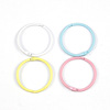 DIY jewelry card ring 30mm iron paint color opening card ring wagon bag iron wire circular live pages