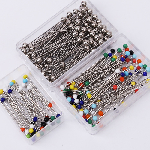 Dichu Fabric Pearl Ceramic Pin Fixing Pin Stainless Steel Pearlescent Pin Positioning Pin Wholesale