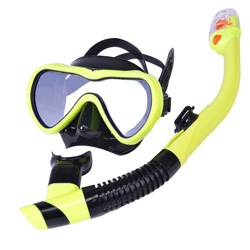 Grouss Anti-Niwwel Schwammbrëll fir Erwuessener Professionell Schnorchelmaske Tauchbrëll_voghion.com